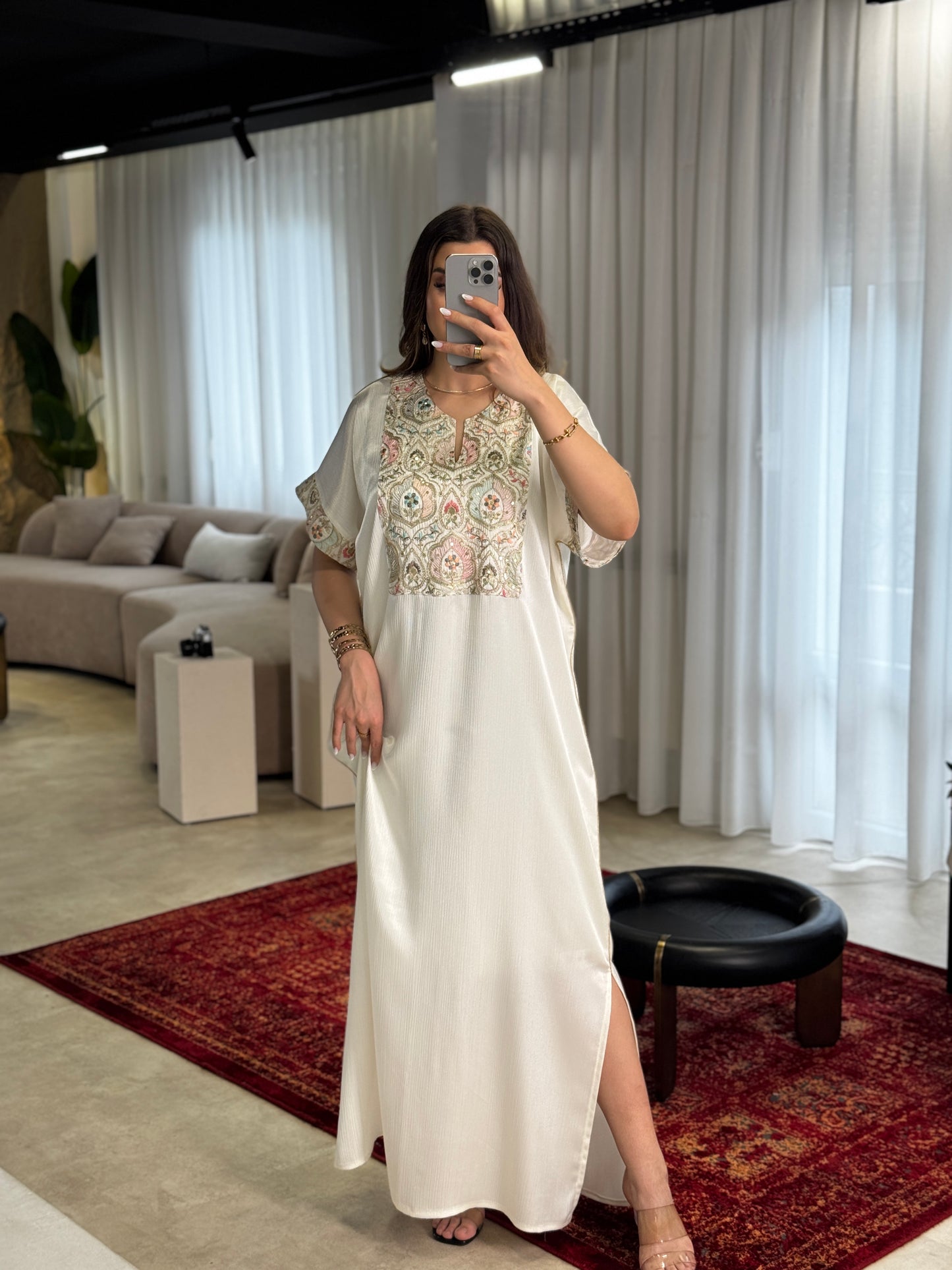 Robe Mila Blanc Cassé 🤍