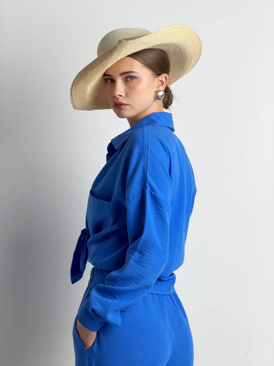 Ensemble Tailleur Pantalon d'Été - Femme